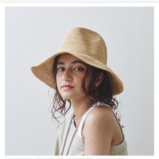 値下げ中　marihoja  Weave Raffia Hat(麦わら帽子/ストローハット)