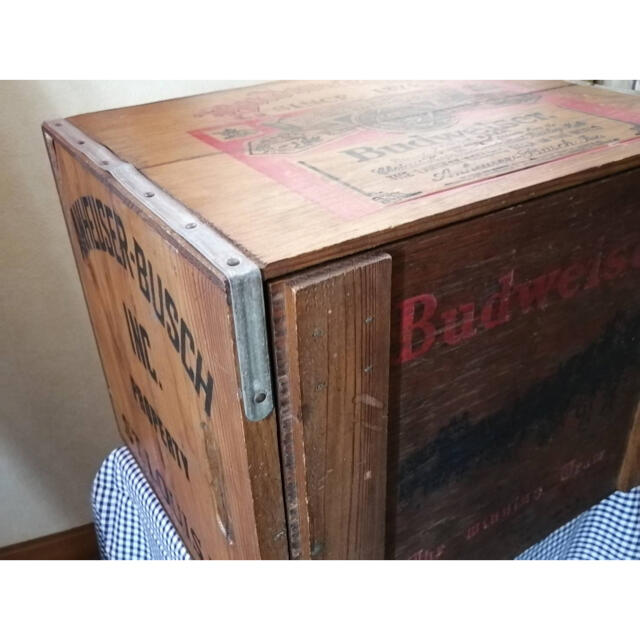 Budweiser　ヴィンテージ木製ボックス アメリカ製