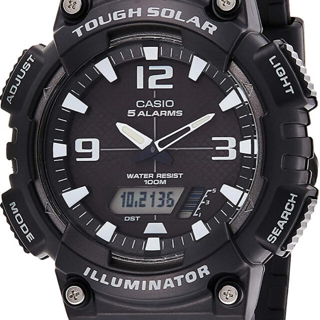 CASIO (カシオ) 腕時計 ソーラアナログデジタル メンズ [逆輸入品]