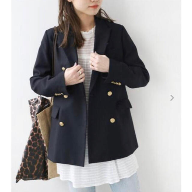 JOURNAL STANDARD relume T/Wギャバネイビーブレザー 【日本限定モデル