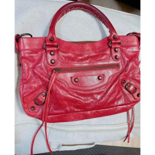 バレンシアガバッグ(BALENCIAGA BAG)のバレンシアガ　ミニシティ　バッグ　レッド(ハンドバッグ)