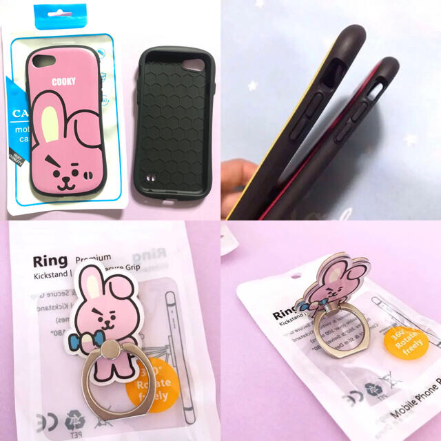 防弾少年団(BTS)(ボウダンショウネンダン)の防弾少年団 COOKY iPhone12 ケース&リング BT21 グク BTS エンタメ/ホビーのおもちゃ/ぬいぐるみ(キャラクターグッズ)の商品写真