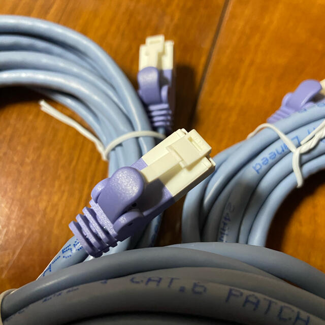 ELECOM(エレコム)のエレコム LANケーブル 3m爪折れ防止コネクタ CAT6 LD-GPN/BU3 スマホ/家電/カメラのスマホ/家電/カメラ その他(その他)の商品写真