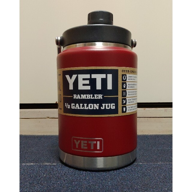 【新品】YETI イエティ Rambler ハーフガロンジャグ ブリックレッド