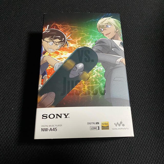 SONY(ソニー)の【希少】名探偵コナン ゼロの執行人 WALKMAN NW-A45 コナンモデル  スマホ/家電/カメラのオーディオ機器(ポータブルプレーヤー)の商品写真