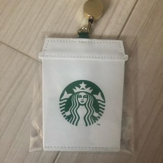 スターバックスコーヒー(Starbucks Coffee)の【新品】スタバ　パスケース(名刺入れ/定期入れ)