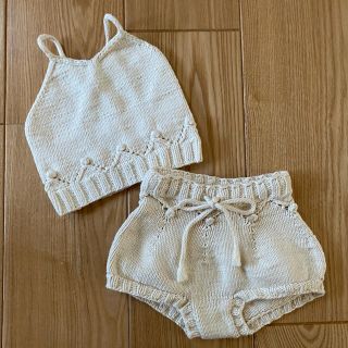 キャラメルベビー&チャイルド(Caramel baby&child )のmisha and puffトップス.ブルマセット☆12-18m(タンクトップ/キャミソール)