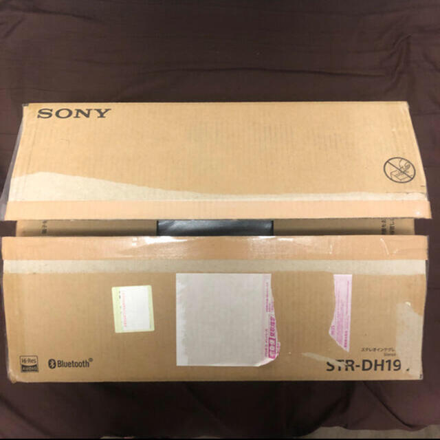 SONY(ソニー)のSONY ソニー ステレオアンプ STR-DH190 リモコン無し スマホ/家電/カメラのオーディオ機器(アンプ)の商品写真