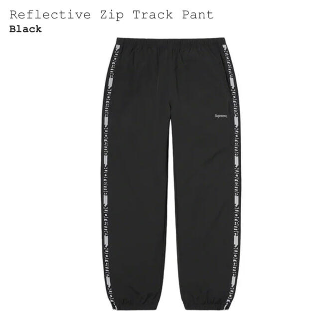 supreme reflective zip track pantのサムネイル