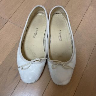 アーペーセー(A.P.C)のPORSELLI ポルセリ　ホワイト(バレエシューズ)