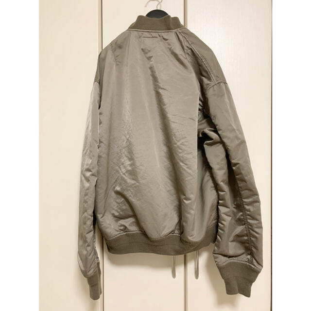 L'Appartement DEUXIEME CLASSE(アパルトモンドゥーズィエムクラス)の【L’appartement】REMI RELIEF Side Zip MA-1 レディースのジャケット/アウター(ブルゾン)の商品写真