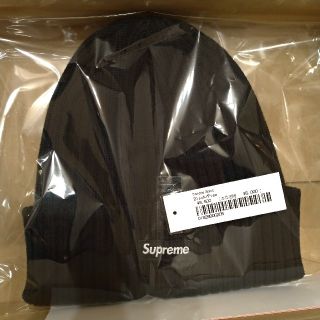 シュプリーム(Supreme)のsupreme Overdyed Beanie 2021ss black(ニット帽/ビーニー)