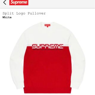 シュプリーム(Supreme)のSupreme Split Logo Pullover(ニット/セーター)