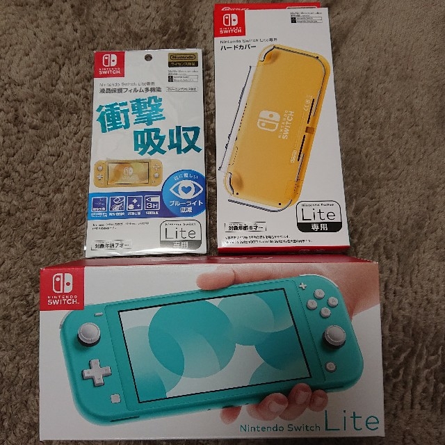 Nintendo Switch - 新品未開封！Nintendo Switch  Lite ターコイズ セット