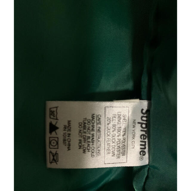 Supreme 18AW Stripe Panel Down Jacketの通販 by givmvm's shop｜シュプリームならラクマ - シュプリーム NEW得価