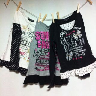 キッズ♡女の子♪ロンT3枚セット絶対お得(その他)
