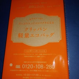 クリッパン(KLIPPAN)の素敵なあの人　４月号付録　クリッパン　エコバッグ(エコバッグ)