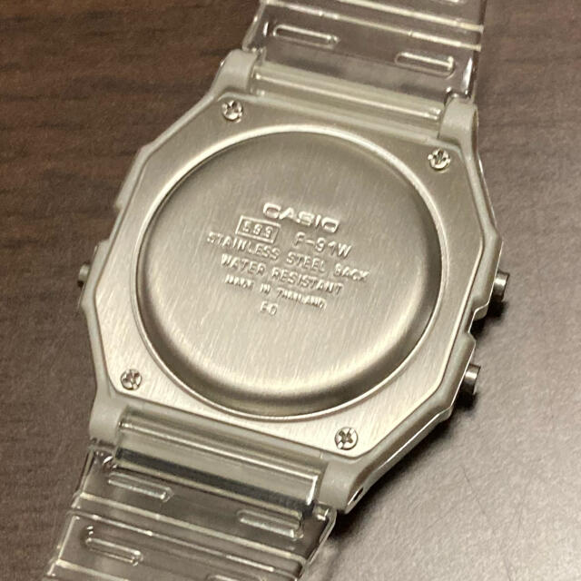 CASIO(カシオ)の新品未使用　CASIO クリアウォッチ　チープカシオ　古着　ヴィンテージ メンズの時計(腕時計(デジタル))の商品写真