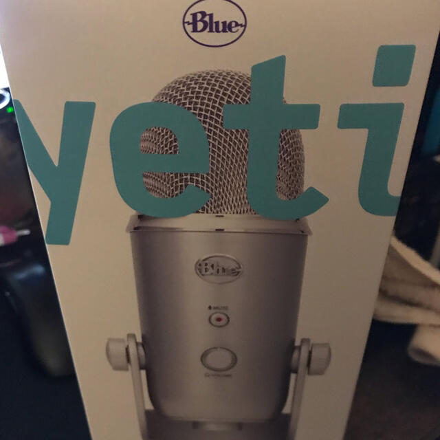 Blue Yeti USB コンデンサー マイク  イエティ シルバー