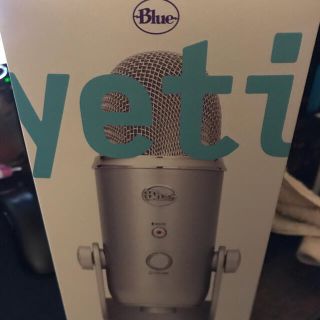 Blue Yeti USB コンデンサー マイク  イエティ シルバー (マイク)