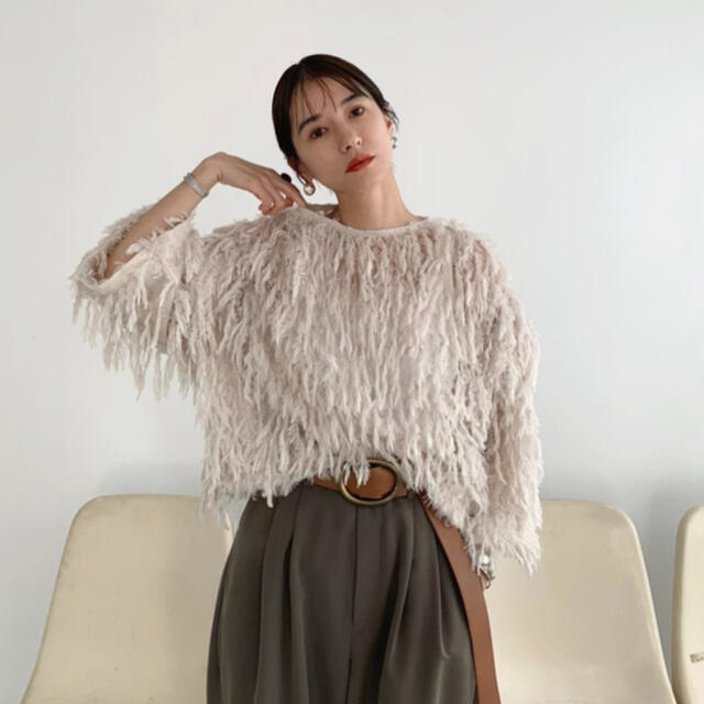 CLANE FRINGE LACE TOPSの通販 by nico's shop｜ラクマ