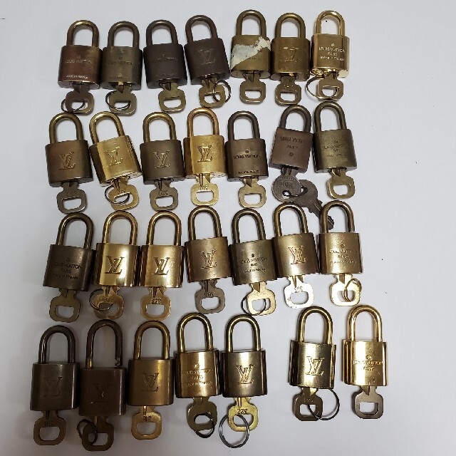 ヴィトン用カデナ 南京錠 パドロック 25個セット - 小物 ヴィトン用カデナ 南京錠 パドロック 25個セット - 小物