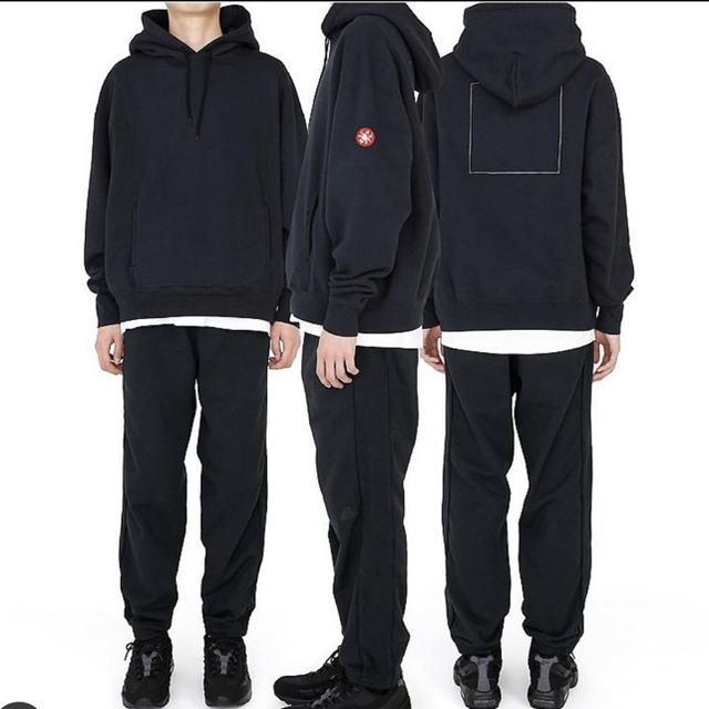 美品　C.E CAVEMPT  PANEL HEAVY HOODY パーカー