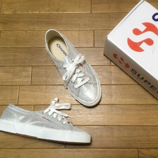 スペルガ(SUPERGA)のSUPERGA スペルガ スニーカー❤︎ シルバースニーカー(スニーカー)