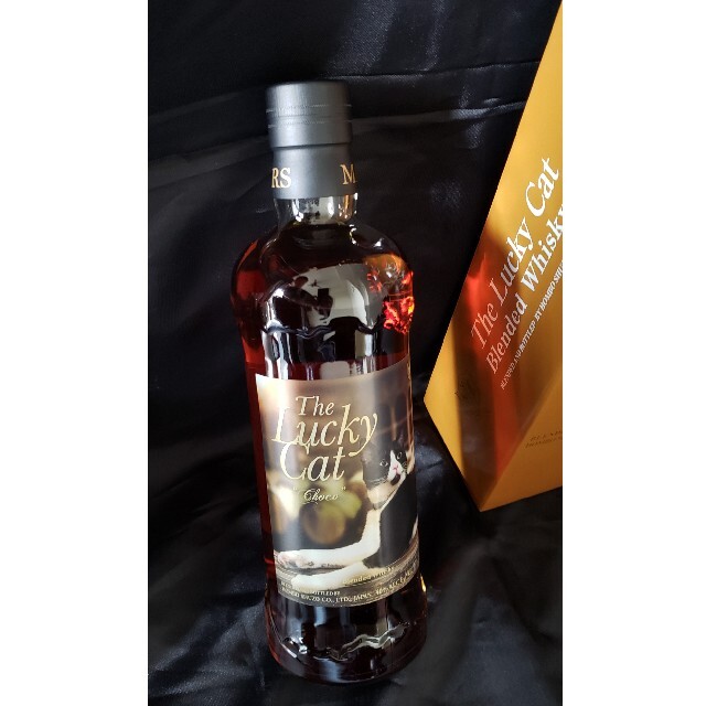 MARS(マース)のThe Lucky Cat "Choco" Mars Whisky 本坊酒造 食品/飲料/酒の酒(ウイスキー)の商品写真