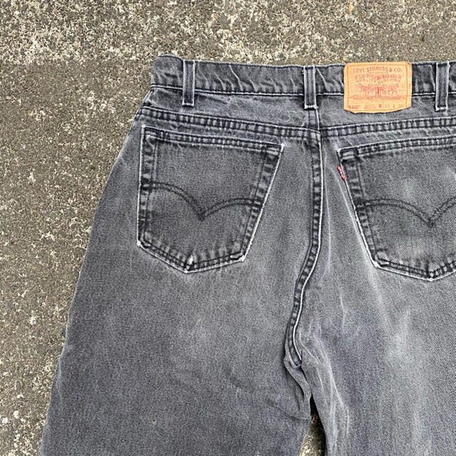 【90s】Levi's 560 ブラックデニム