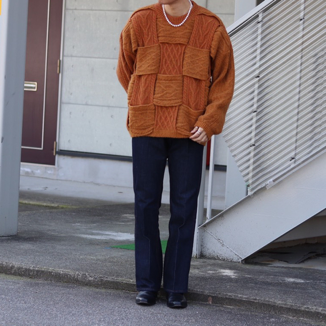 SUNSEA(サンシー)のYOKE - CROSSING CABLE CREW NECK KNIT メンズのトップス(ニット/セーター)の商品写真