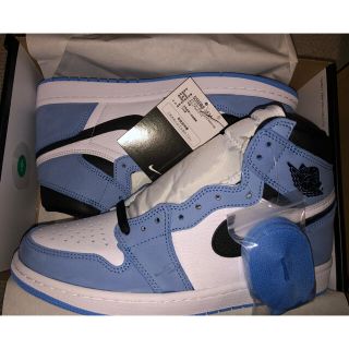 ナイキ(NIKE)のNIKE Air jordan 1 university blue 27.0cm(スニーカー)