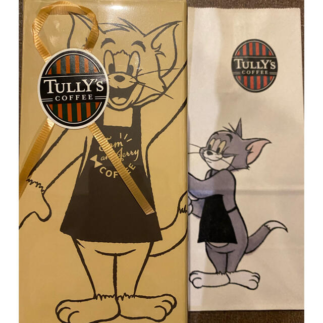 TULLY'S COFFEE(タリーズコーヒー)のトムとジェリー　タリーズコーヒー　ステンレスタンブラー　ドリンクチケットあり インテリア/住まい/日用品のキッチン/食器(タンブラー)の商品写真