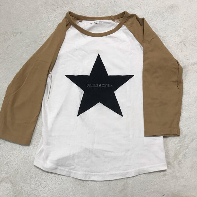 GLOBAL WORK(グローバルワーク)のGLOBAL WORK ロンT 七分袖 キッズ/ベビー/マタニティのキッズ服男の子用(90cm~)(Tシャツ/カットソー)の商品写真