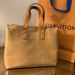 ルイヴィトン(LOUIS VUITTON)の美品　LOUIS VUITTONルイ ヴィトン　ヴェルニモノグラム　リードPM(ハンドバッグ)