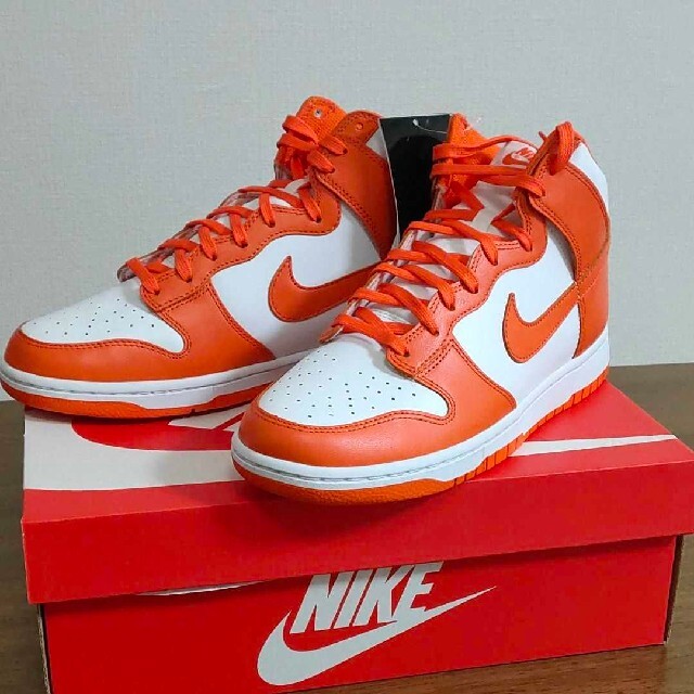 NIKE DUNK HIGH ORANGE BLAZE 27.5cm 新品未使用 メンズの靴/シューズ(スニーカー)の商品写真