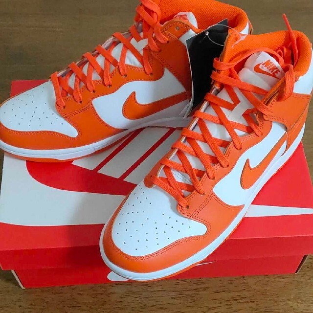 NIKE DUNK HIGH ORANGE BLAZE 27.5cm 新品未使用 メンズの靴/シューズ(スニーカー)の商品写真