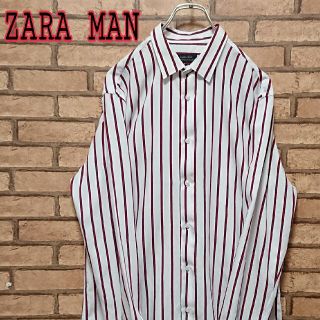 ザラ(ZARA)のZARA MAN ザラ メンズ ストライプ シャツ(シャツ)