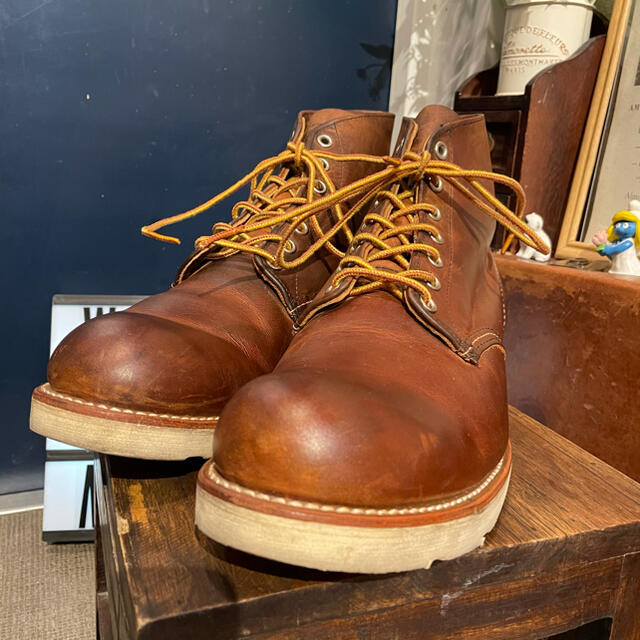 REDWING(レッドウィング)の美品 RED WING レッドウイング プレーントゥ 9111 10D 28cm メンズの靴/シューズ(ブーツ)の商品写真