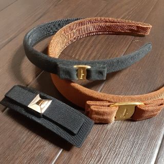 Ferragamo　バレッタ　カチューシャ　セット