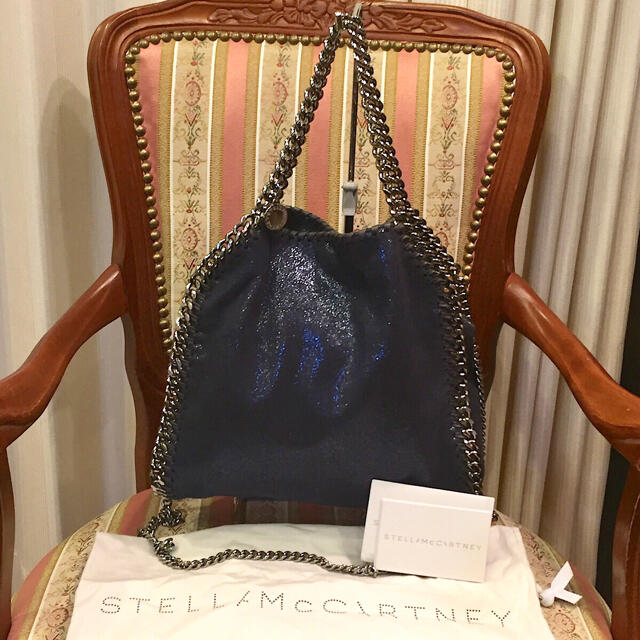 StellaMcCartney ステラマッカートニー ファラベラ ミニ ネイビー