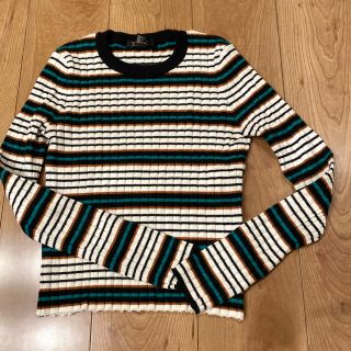 フォーエバートゥエンティーワン(FOREVER 21)のボーダーカットソー　フォーエバー(カットソー(長袖/七分))