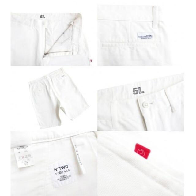 BEDWIN(ベドウィン)のBEDWIN 5L CHINO PANTS MANI 2 チノショーツ ホワイト メンズのパンツ(ショートパンツ)の商品写真