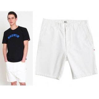 ベドウィン(BEDWIN)のBEDWIN 5L CHINO PANTS MANI 2 チノショーツ ホワイト(ショートパンツ)