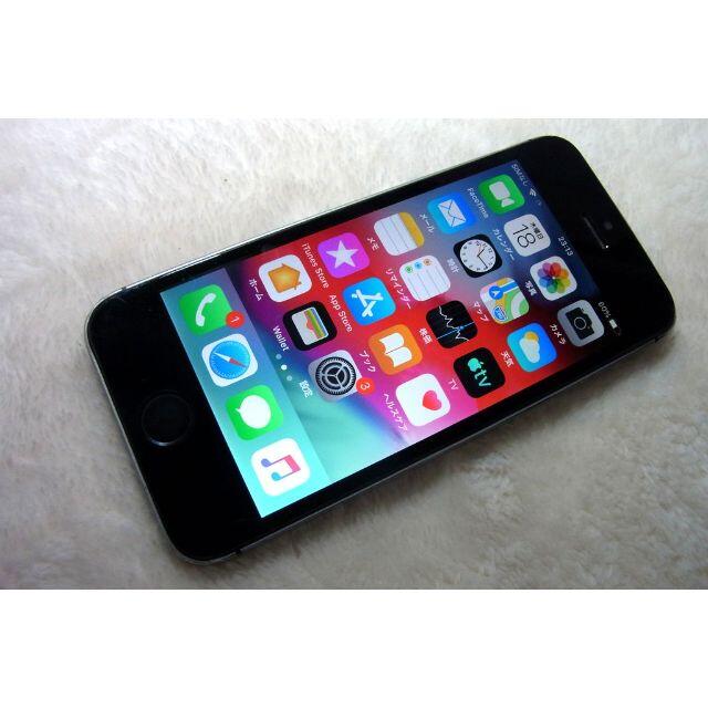Softbank(ソフトバンク)のSoftbank iPhone5s 32GB 難あり スペースグレイ スマホ/家電/カメラのスマートフォン/携帯電話(スマートフォン本体)の商品写真