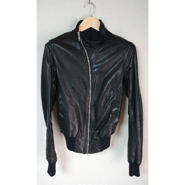 アウター ジャケット 破格 Rick Owens レザージャケット MOLLINO