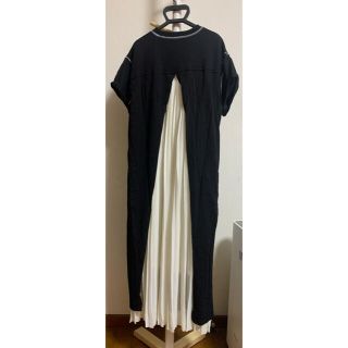 jouetie バックプリーツカットワンピース+クリアベルトセット
