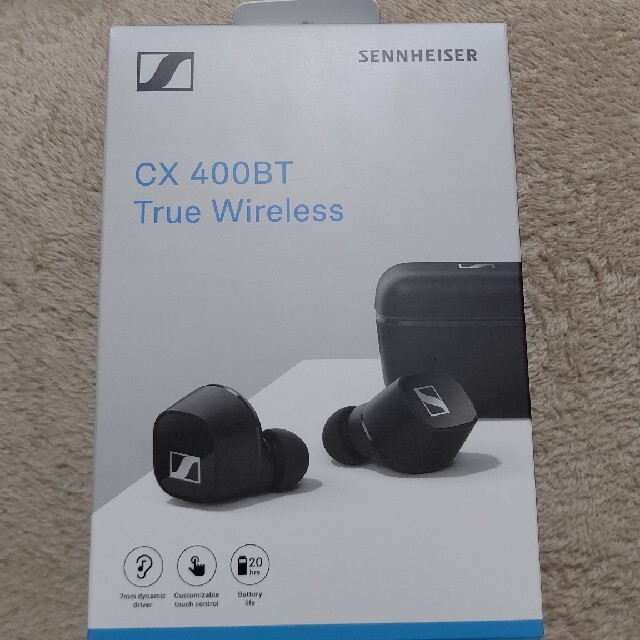 SENNHEISER CX 400BT True  ブラック　黒