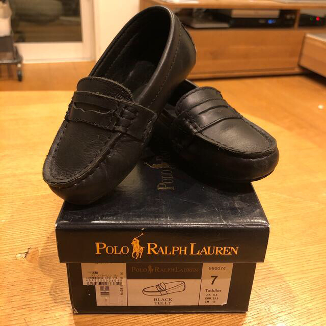 POLO RALPH LAUREN(ポロラルフローレン)のラルフローレン　子供用フォーマルシューズ　13cm キッズ/ベビー/マタニティのキッズ靴/シューズ(15cm~)(ローファー)の商品写真