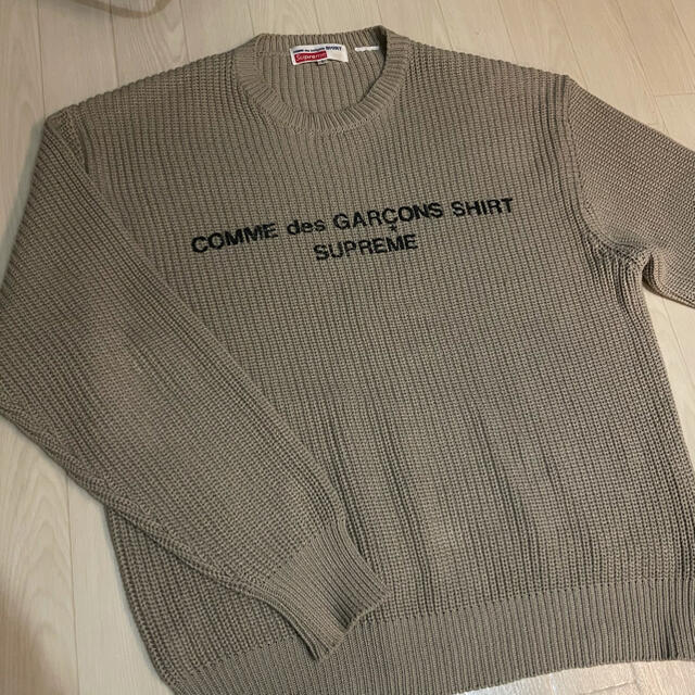 Supreme(シュプリーム)のsupreme comme des garcons sweater セーター メンズのトップス(ニット/セーター)の商品写真